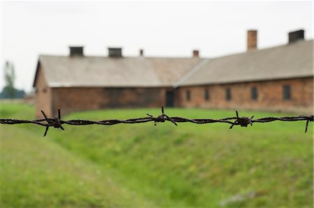Auschwitz second concentration camp at Birkenau, UNESCO World Heritage Site, near Krakow (Cracow), Poland, Europe Stock Photo - Rights-Managed, Code: 841-02992786