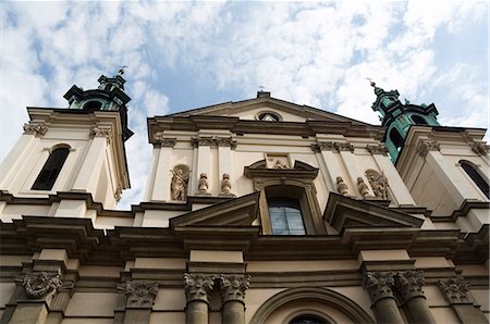 simsearch:841-02712526,k - Church of St. Anne's, one of Poland's most beautiful Baroque churches, Old Town District (Stare Miasto), Krakow (Cracow), UNESCO World Heritage Site, Poland, Europe Fotografie stock - Rights-Managed, Codice: 841-02992818