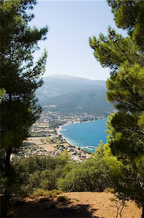 simsearch:841-02946968,k - View from top of hill near Sami, Kefalonia (Cephalonia), Ionian Islands, Greece, Europe Stock Photo - Rights-Managed, Code: 841-02993009