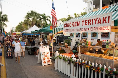 Goombay Festival in Bahama Village, Petronia Street, Key West, Florida, United States of America, North America Stock Photo - Rights-Managed, Code: 841-02993108