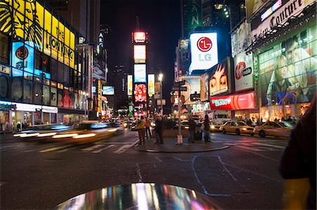 Times Square, Manhattan, New York City, New York, United States of America, North America Stock Photo - Rights-Managed, Code: 841-02993135