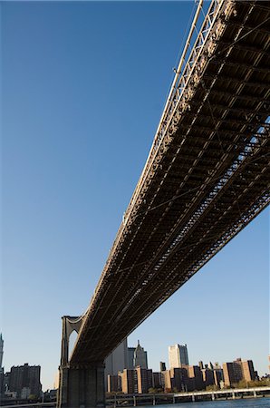 simsearch:841-02915544,k - Brooklyn Bridge, New York City, New York, United States of America, North America Foto de stock - Con derechos protegidos, Código: 841-02993164