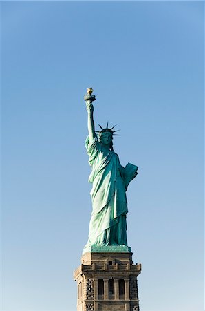 simsearch:841-03027738,k - Statue de la liberté, New York City, New York, États-Unis d'Amérique, l'Amérique du Nord Photographie de stock - Rights-Managed, Code: 841-02993160