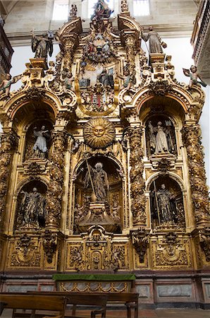 santiago de compostela - Church of San Martin Pinario, Santiago de Compostela, Galicia, Spain, Europe Foto de stock - Con derechos protegidos, Código: 841-02993231