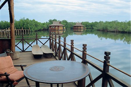 Makasutu Eco Lodge near Banjul, Gambia, West Africa, Africa Stock Photo - Rights-Managed, Code: 841-02993280