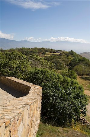 Monte Albán, près de la ville de Oaxaca, Oaxaca, au Mexique, en Amérique du Nord Photographie de stock - Rights-Managed, Code: 841-02993406