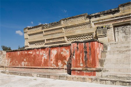 simsearch:841-02993407,k - Palace of the Columns, Mitla, ancient Mixtec site, Oaxaca, Mexico, North America Fotografie stock - Rights-Managed, Codice: 841-02993494