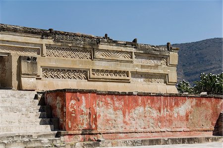 simsearch:841-02993407,k - Palace of the Columns, Mitla, ancient Mixtec site, Oaxaca, Mexico, North America Fotografie stock - Rights-Managed, Codice: 841-02993492