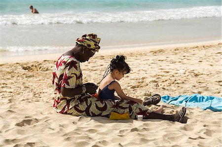 Beach at Santa Maria, Sal (Salt), Cape Verde Islands, Africa Stock Photo - Rights-Managed, Code: 841-02993621