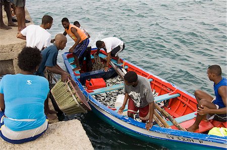 At the fish market, Mindelo, Sao Vicente, Cape Verde Islands, Africa Stock Photo - Rights-Managed, Code: 841-02993634