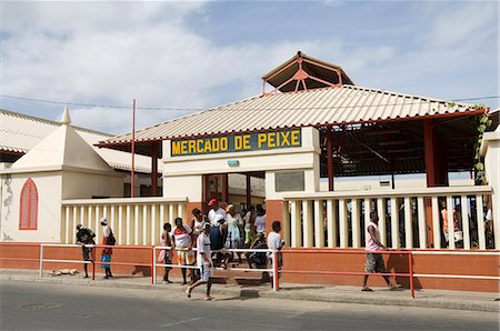 At the fish market, Mindelo, Sao Vicente, Cape Verde Islands, Africa Stock Photo - Rights-Managed, Code: 841-02993635