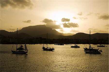 Harbour of Mindelo, Sao Vicente, Cape Verde Islands, Africa Stock Photo - Rights-Managed, Code: 841-02993630