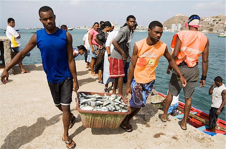 At the fish market, Mindelo, Sao Vicente, Cape Verde Islands, Africa Stock Photo - Rights-Managed, Code: 841-02993632