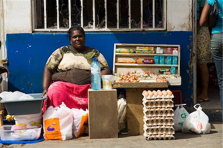 Street vendors in the old city of Praia on the Plateau, Praia, Santiago, Cape Verde Islands, Africa Stock Photo - Rights-Managed, Code: 841-02993719