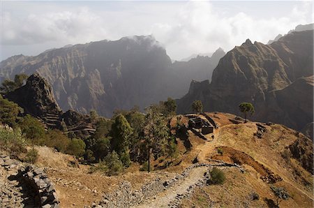 santo antao island - Near Corda, Santo Antao, Cape Verde Islands, Africa Stock Photo - Rights-Managed, Code: 841-02993836