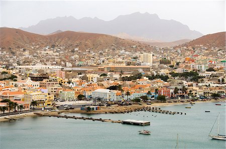 Mindelo, Sao Vicente, Cape Verde Islands, Atlantic Ocean, Africa Foto de stock - Con derechos protegidos, Código: 841-02993858