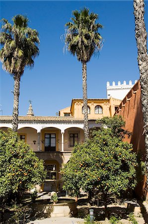 real alcazar - The gardens of the Real Alcazar, UNESCO World Heritage Site, Santa Cruz district, Seville, Andalusia (Andalucia), Spain, Europe Stock Photo - Rights-Managed, Code: 841-02993991