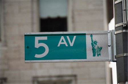 5th Ave Street Sign  Metal Street Signs - Sign Fever