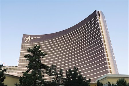 Wynn Hotel on The Strip (Las Vegas Boulevard), Las Vegas, Nevada, United States of America, North America Foto de stock - Con derechos protegidos, Código: 841-03028207