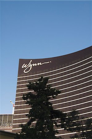 Wynn Hotel on The Strip (Las Vegas Boulevard), Las Vegas, Nevada, United States of America, North America Foto de stock - Con derechos protegidos, Código: 841-03028208