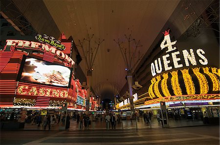 simsearch:841-03028287,k - Fremont Street, the older part of Las Vegas, Nevada, United States of America, North America Stock Photo - Rights-Managed, Code: 841-03028279