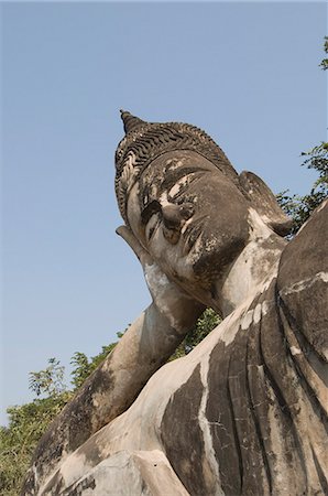 Buddha Park, Xieng Khuan, Vientiane, Laos, Indochina, Südostasien, Asien Stockbilder - Lizenzpflichtiges, Bildnummer: 841-03028388