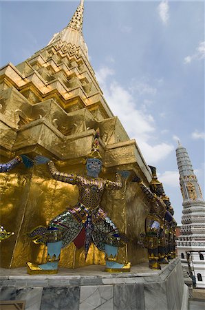 The Royal Palace, Bangkok, Thailand, Southeast Asia, Asia Stock Photo - Rights-Managed, Code: 841-03028443