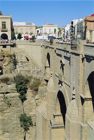 puente nuevo - Le Puente Nuevo ou le nouveau pont, 1784, Ronda, Andalousie, Espagne Photographie de stock - Rights-Managed, Code: 841-03028707