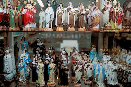 Icônes religieuses catholiques (statues), Espagne, Europe Photographie de stock - Rights-Managed, Code: 841-03028718