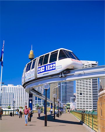 Darling Harbour, Sydney, Australia Foto de stock - Con derechos protegidos, Código: 841-03028771