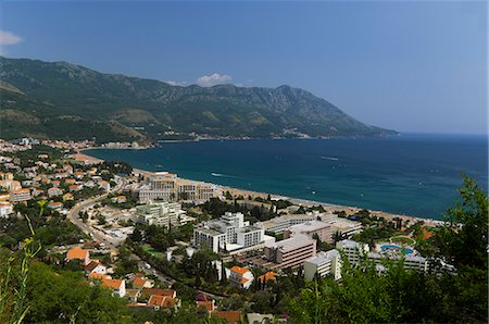 Becici, near Budva, Adriatic Coast, Montenegro, Europe Foto de stock - Con derechos protegidos, Código: 841-03028865