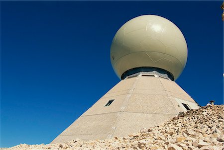 radar - Aviation radar installation, Mont Ventoux, Haute Provence, Provence, France, Europe Foto de stock - Con derechos protegidos, Código: 841-03029136