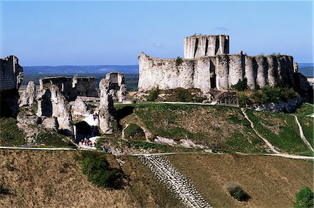 simsearch:841-02711847,k - Château Gaillard, Les Andelys, Haute-Normandie (Normandie), France, Europe Photographie de stock - Rights-Managed, Code: 841-03029161
