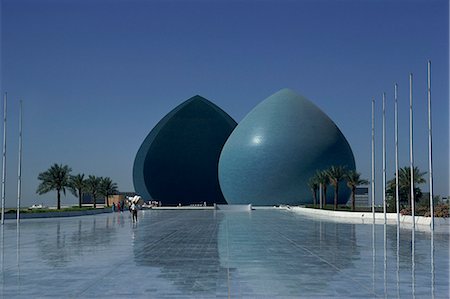 Blue structures, Martyrs Monument, Baghdad, Iraq, Middle East Foto de stock - Con derechos protegidos, Código: 841-03029240