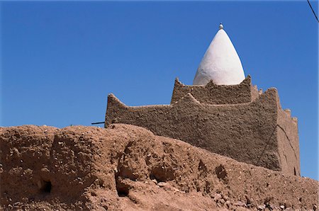 simsearch:841-08211465,k - Exterior of the tomb of Marabout Sidi Brahim, Draa valley, Morocco, North Africa, Africa Stock Photo - Rights-Managed, Code: 841-03029279