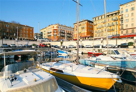 simsearch:841-02708784,k - The harbour, Nice, Alpes Maritimes, Provence, Cote d'Azur, French Riviera, France, Mediterranean, Europe Stock Photo - Rights-Managed, Code: 841-03029311