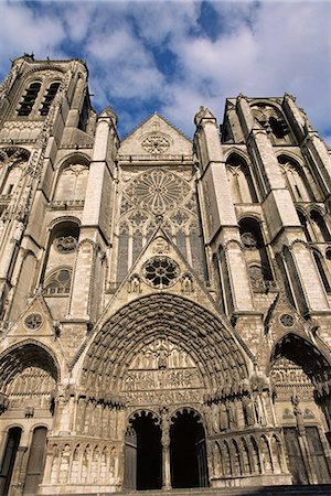 The Last Judgement, St. Etienne cathedral, UNESCO World Heritage Site, Bourges, Loire, Centre, France, Europe Stock Photo - Rights-Managed, Code: 841-03029352