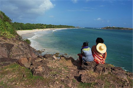 Pointe des Salines, Martinique, West Indies, Caribbean, Central America Foto de stock - Con derechos protegidos, Código: 841-03029417