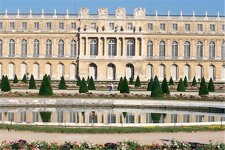 Le parterre d'eau, Aisle du Midi, Chateau of Versailles, UNESCO World Heritage Site, Les Yvelines, France, Europe Fotografie stock - Rights-Managed, Codice: 841-03029484