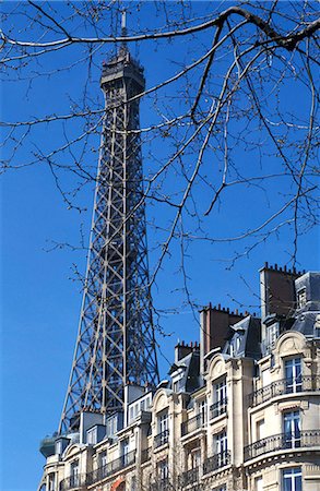 simsearch:841-03673898,k - La tour Eiffel, Paris, France, Europe Photographie de stock - Rights-Managed, Code: 841-03029499