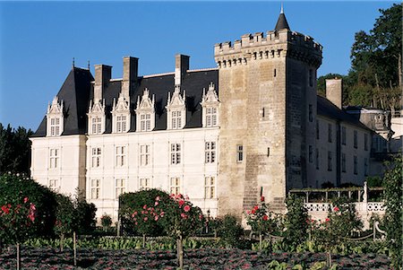 simsearch:841-02903254,k - Château de Villandry, patrimoine mondial de l'UNESCO, Indre-et-Loire, vallée de la Loire, Centre, France, Europe Photographie de stock - Rights-Managed, Code: 841-03029534