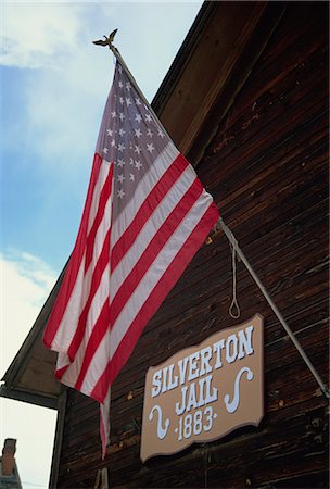 silverton - La prison, Silverton, Colorado, États-Unis d'Amérique, l'Amérique du Nord Photographie de stock - Rights-Managed, Code: 841-03029640