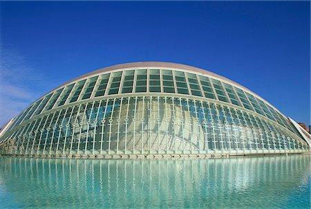 Hemisferic, City of Arts and Sciences, Valencia, Spain, Europe Stock Photo - Rights-Managed, Code: 841-03029762