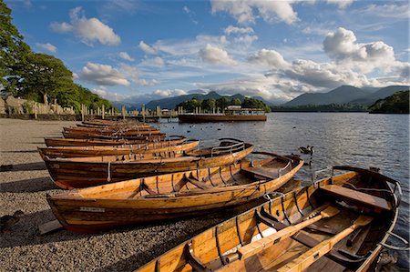 simsearch:841-06342381,k - Boats moored at Derwentwater, Lake District National Park, Cumbria, England, United Kingdom, Europe Foto de stock - Con derechos protegidos, Código: 841-03029827