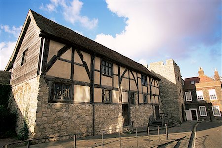 preceding - Tudor Merchants Hall, Southampton, Hampshire, England, United Kingdom, Europe Stock Photo - Rights-Managed, Code: 841-03029903