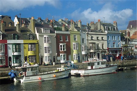 Harbour, Weymouth, Dorset, England, United Kingdom, Europe Foto de stock - Con derechos protegidos, Código: 841-03029973
