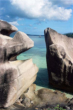 simsearch:841-03676759,k - Felsen an der Küste, Pointe Rouge, Anse Papaie, Südküste, Insel Curieuse, Seychellen, Indischer Ozean, Afrika Stockbilder - Lizenzpflichtiges, Bildnummer: 841-03034060