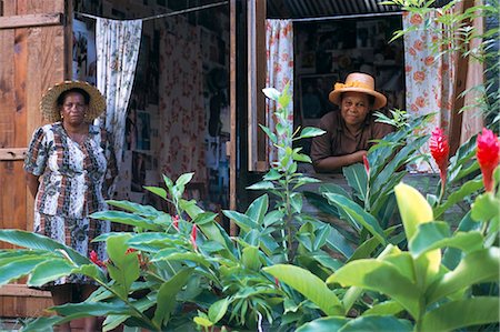 Traditional Creole house, island of Mahe, Seychelles, Indian Ocean, Africa Stock Photo - Rights-Managed, Code: 841-03034089