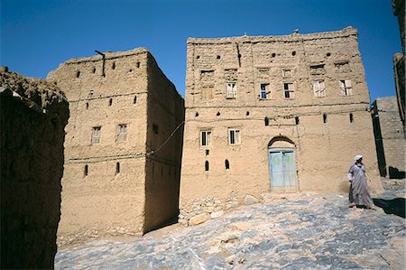 Al Hamra village,Nizwa area,Sultanate of Oman,Middle East Foto de stock - Direito Controlado, Número: 841-03034140