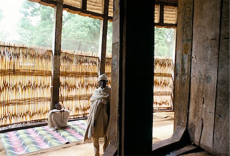 Ura Kedane Meheriet church,Zege peninsula,Lake Tana,Gondar region,Ethiopia,Africa Foto de stock - Con derechos protegidos, Código: 841-03034171